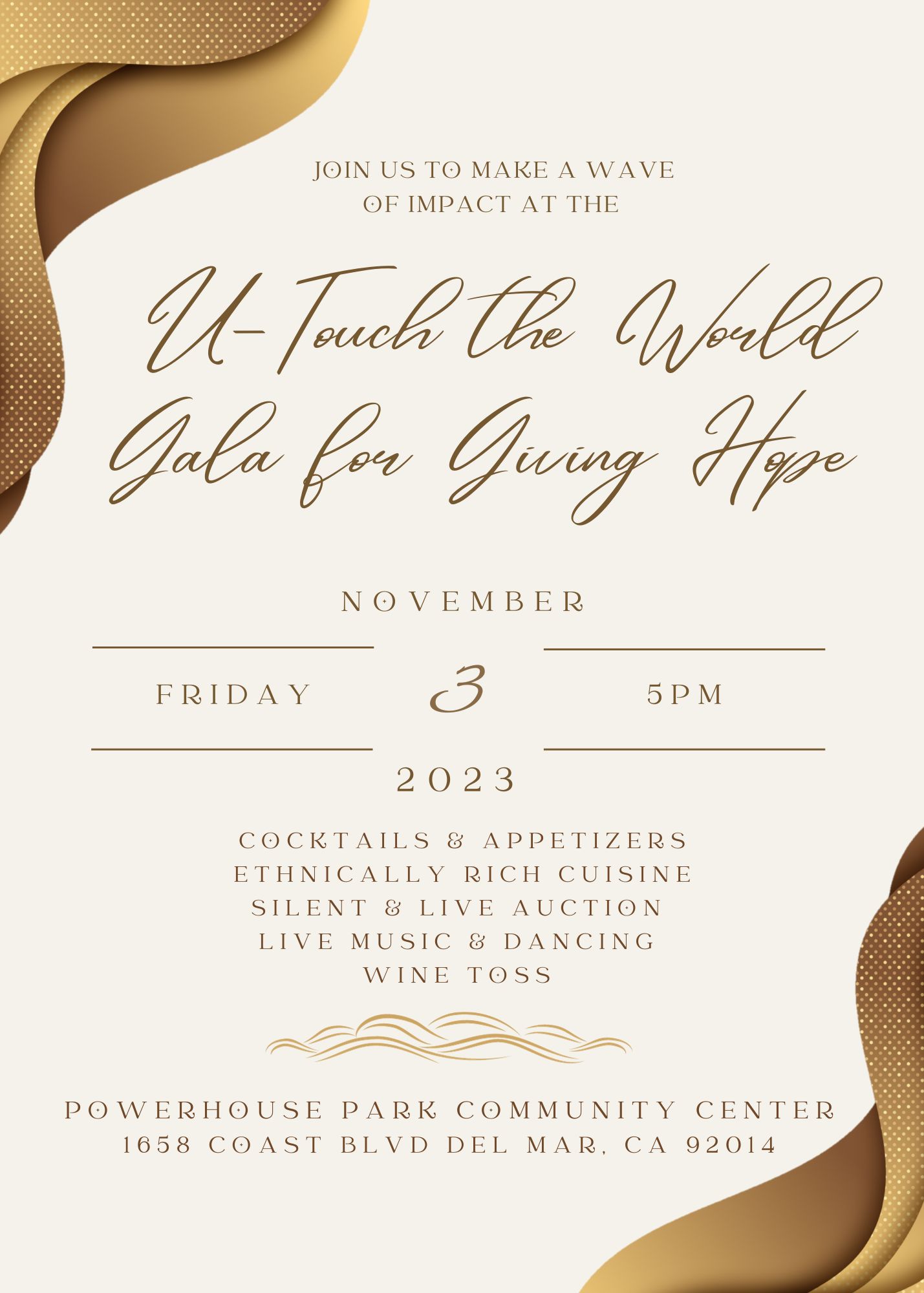U-TOUCH THE WORLD  Gala for Giving Hope 2023